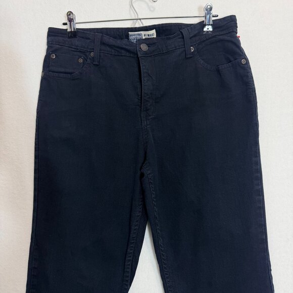 Signature By Levi Strauss & Co. Womens At Waist Bootcut Jeans Size 14 Medium - Picture 16 of 16